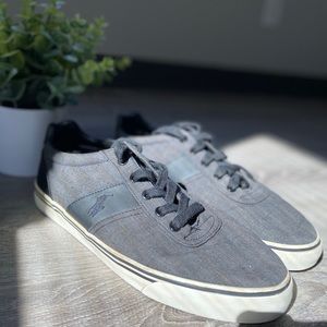 Polo Ralph Lauren Black & Gray Shoes